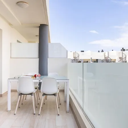 Apartment Home2book Stylish & Relax Attic La Tejita, Pool