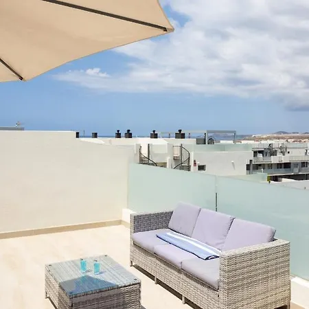 Home2book Stylish & Relax Attic La Tejita, Pool Apartment